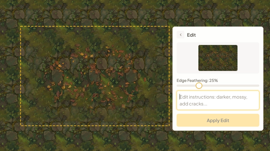 Feature generation with conversational refinement